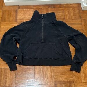 lululemon athletica Black Crop Top